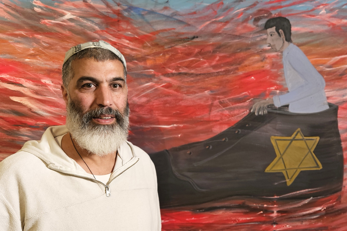 New exhibition in Yad Vashem: 'Bigger Than Me' – artist Shai Azoulay and curator Eliad Moreh-Rosenberg in conversation